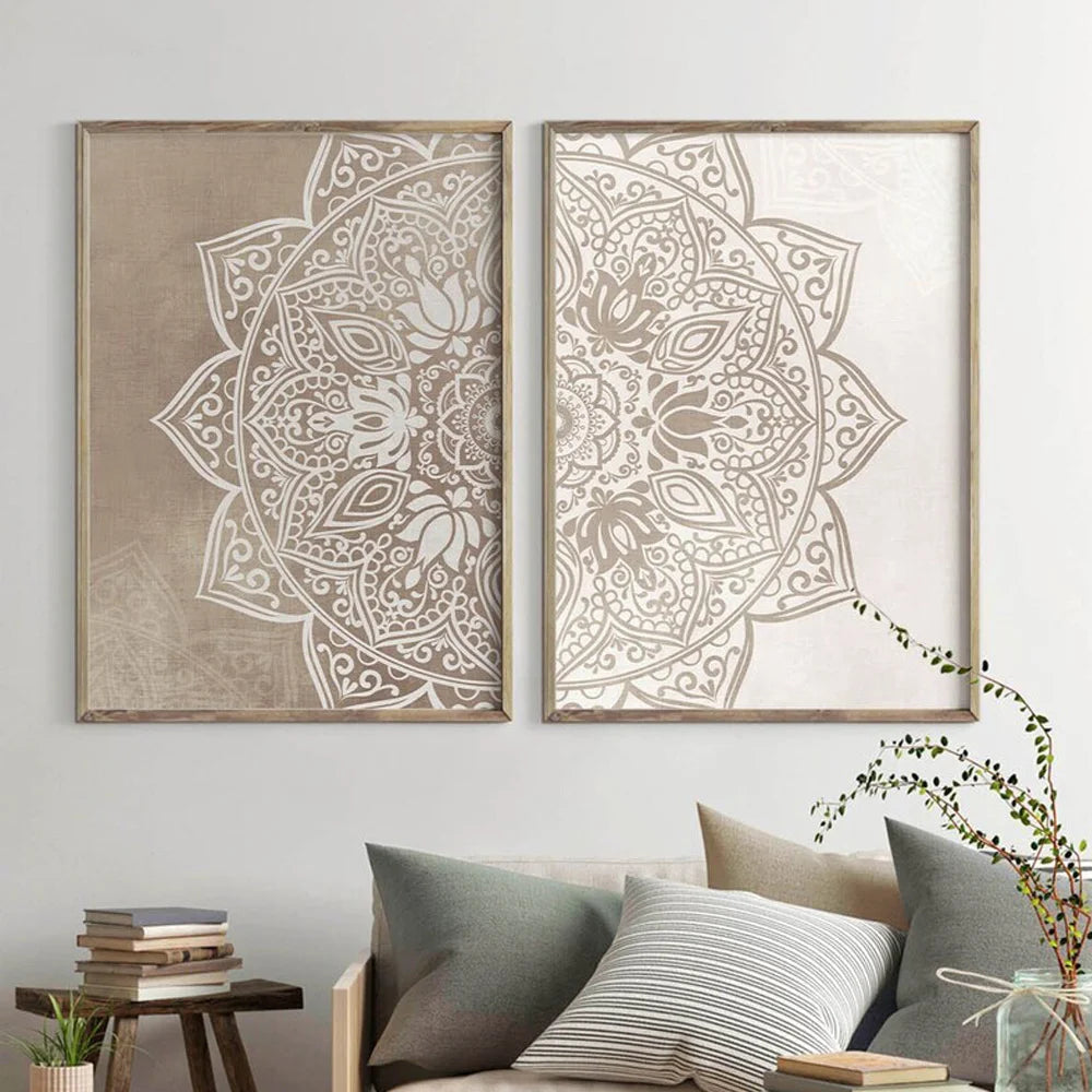 Mandala Beige – Style Boho Chic