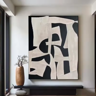 Black and White Abstract