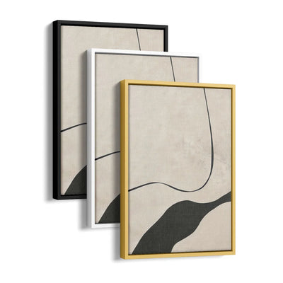 Abstraite Beige Minimaliste