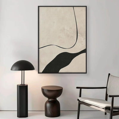 Abstraite Beige Minimaliste
