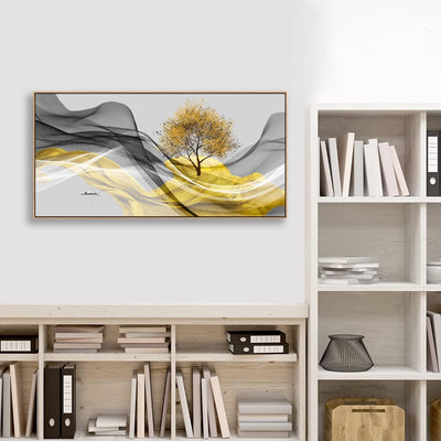 Tableau Abstrait Paysage à l’Encre
