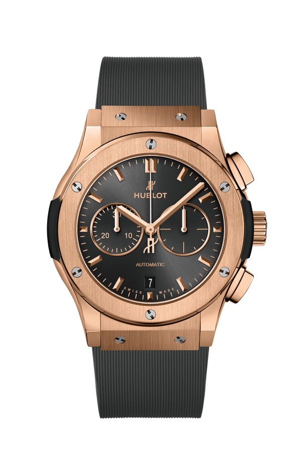 CLASSIC FUSION - Racing Grey Chronograph King Gold