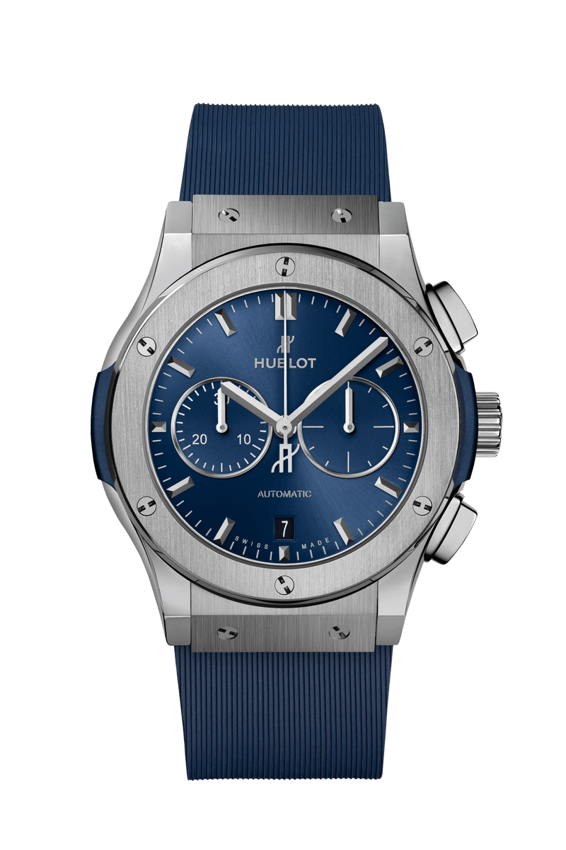 CLASSIC FUSION - Chronograph Titanium Blue